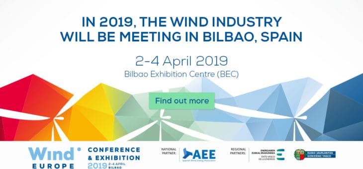 WindEurope Conference & Exhibition: 2-4 April, Bilbao